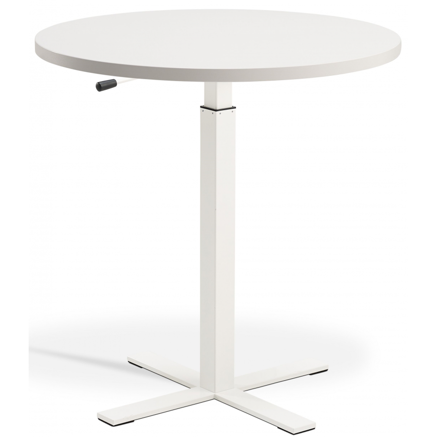 Boost Gas Lift Single Leg Table for Round Tops